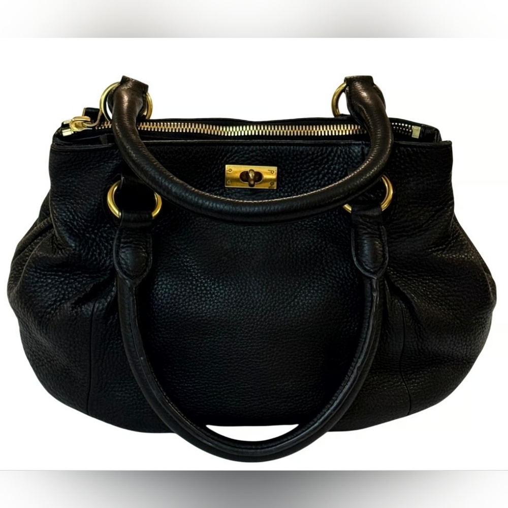J. Crew pebbled leather hobo